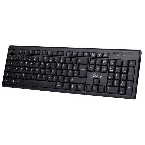 4260664870104 - MROS111 Media Range Tastatur Wireless schwarz MROS111 4260664870104 4260664870104 - MROS111 Media Range Tastatur Wireless schwarz MROS111 4260664870104