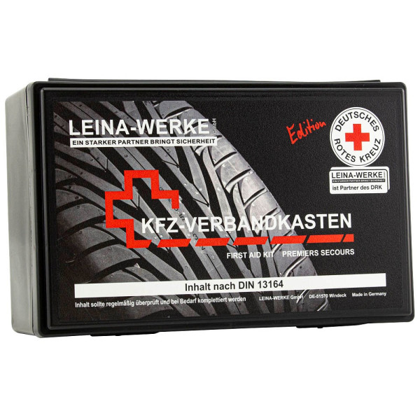 Leina-Werke Verbandskasten Fotodruck DRK Edition DIN 13164 schwarz -  Bürobedarf Thüringen