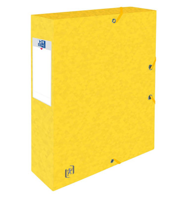 Heftbox TOP FILE+ 6,0 cm gelb