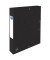 Heftbox TOP FILE+ 400114370, A4 schwarz, 4cm Füllhöhe, Karton 390g