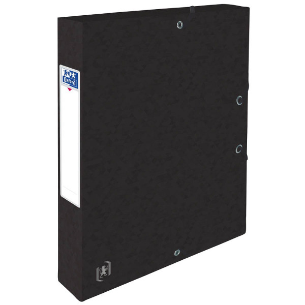 3045050392221 - Heftbox TOP FILE+ 400114370 A4 schwarz 4cm Füllhöhe Karton 390g 3045050392221 Oxford