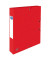 Heftbox TOP FILE+ 400114372, A4 rot, 4cm Füllhöhe, Karton 390g