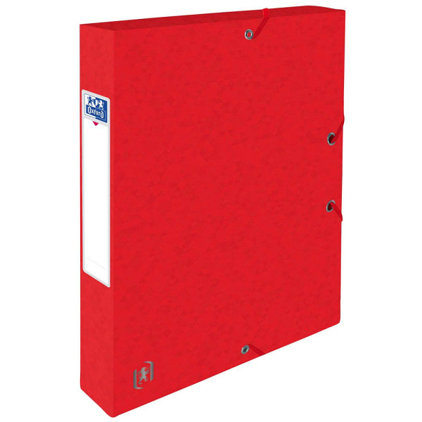 3045050392269 - Heftbox TOP FILE+ 400114372 A4 rot 4cm Füllhöhe Karton 390g 3045050392269 Oxford