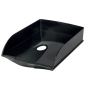 Briefablage Recycle 5324-00-95, A4, schwarz, recycelter Kunststoff stapelbar