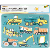 Zeichenschablonen-Set farbsortiert