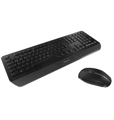 GENTIX DESKTOP Tastatur-Maus-Set kabellos schwarz