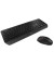GENTIX DESKTOP Tastatur-Maus-Set kabellos schwarz