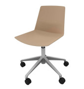 Clue Besucherstuhl beige