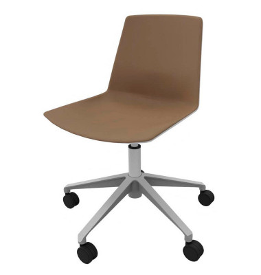 Clue Besucherstuhl braun Clue Besucherstuhl braun