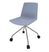 Clue Besucherstuhl blau