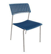 Cell Besucherstuhl blau