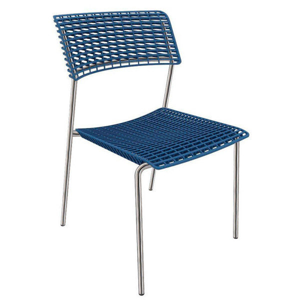 8052877357147 - Besucherstuhl Cell OCELLV01 BL FSC32 blau Kunststoff 8052877357147 - Besucherstuhl Cell OCELLV01 BL FSC32 blau Kunststoff