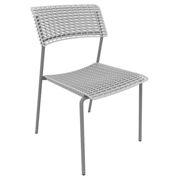 8052877357161 - Besucherstuhl Cell grau   grau ohne Armlehnen 4-Fuß-Gestell 8052877357161 Quadrifoglio