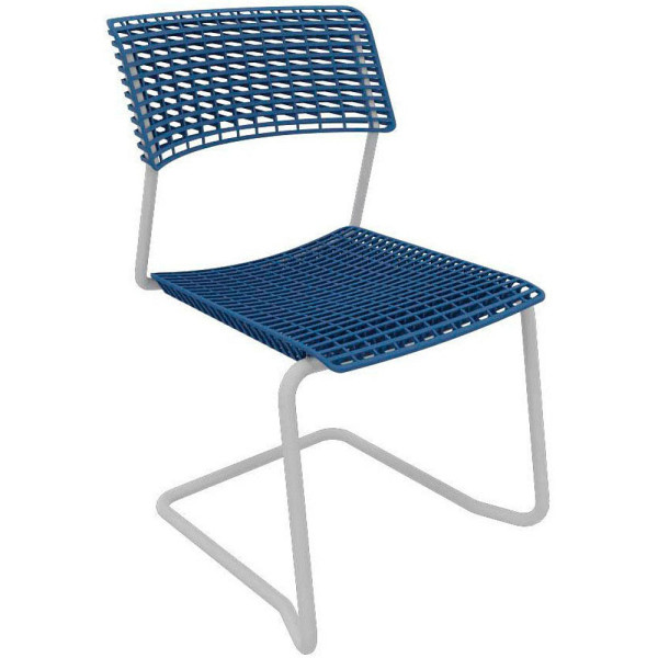 8052877357192 - Besucherstuhl Cell blau chrom ohne Armlehnen Freischwinger 8052877357192 Quadrifoglio 8052877357192 - Besucherstuhl Cell blau chrom ohne Armlehnen Freischwinger 8052877357192 Quadrifoglio