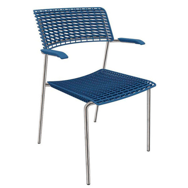 8052877357321 - Besucherstuhl Cell OCELLV03 BL FSC33 blau Kunststoff 8052877357321 - Besucherstuhl Cell OCELLV03 BL FSC33 blau Kunststoff