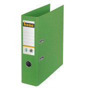 Ordner No.1 301400GN, A4 80mm breit Karton vollfarbig grün