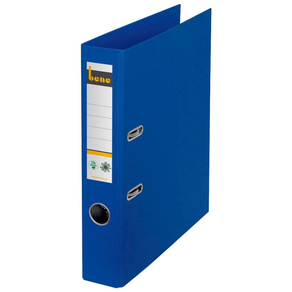 9003263504002 - Bene No1 Ordner DIN A4 52 mm Blau 2 Ringe 301600 BL Pappkarton Glatt Hochformat 9003263504002 - Bene No1 Ordner DIN A4 52 mm Blau 2 Ringe 301600 BL Pappkarton Glatt Hochformat