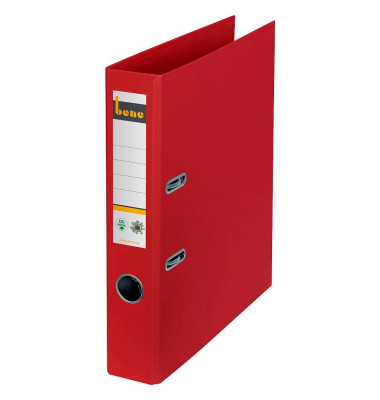 Ordner No.1 301600 RT, A4 52mm schmal Karton vollfarbig rot Ordner No.1 301600 RT, A4 52mm schmal Karton vollfarbig rot