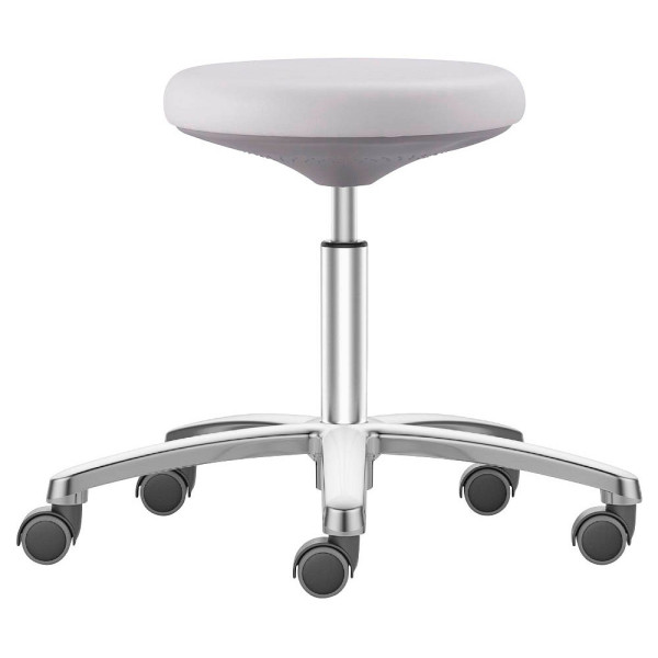 4016849633756 - Labster Arbeitshocker weiß Kunstleder 4016849633756 Bimos