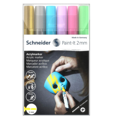Paint-It 310 V2 Acrylstifte farbsortiert 2,0 mm Paint-It 310 V2 Acrylstifte farbsortiert 2,0 mm