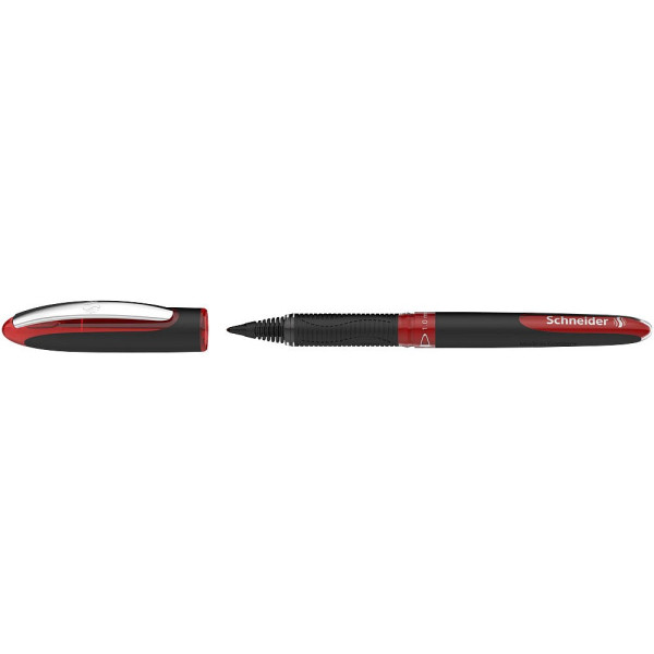 Schneider One Sign Tintenroller schwarz 1,0 mm, Schreibfarbe: rot, 1 St.