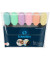 Textmarker Job Pastell, 115097, Etui, 6-farbig sortiert, 1-5mm Keilspitze