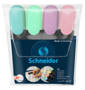 Textmarker Job Pastell, 115098, Etui, t&uuml;rkis/mint/flieder/rosa, 1-5mm Keilspitze