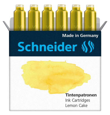 Füllerpatronen Pastell 166125 lemon cake (gelb) Füllerpatronen Pastell 166125 lemon cake (gelb)