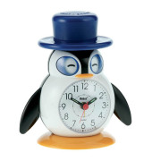  Wecker Pinguin 26514, wei&szlig;/schwarz