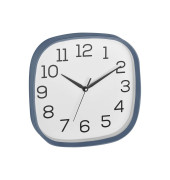 Wanduhr 60.3053.06 blau Kunststoff, Glas