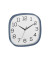 Wanduhr 60.3053.06 blau Kunststoff, Glas