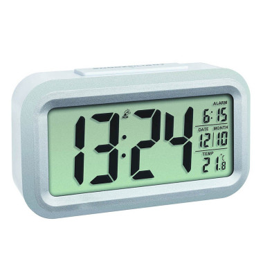  Funkwecker LUMIO PLUS 60.2553.02, wei&szlig;