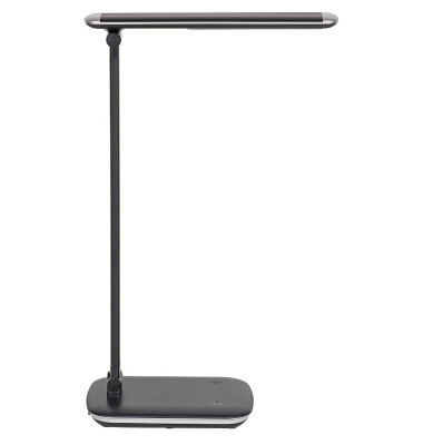 LED-Schreibtischlampe MAULjazzy, schwarz, mit Standfuß, dimmbar