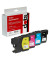 4 schwarz, cyan, magenta, gelb Tintenpatronen ersetzen brother LC-1100BK/C/M/Y