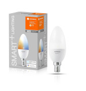 LED-Lampe SMART+ WiFi Candle 40 TW E14 5 W matt
