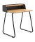 Sekretär secretair home SH10WS-RE009, 91cm (H), 82,4x61,2cm (BxT), rechteckig, eiche / schwarz