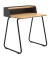 Sekretär secretair home SH10WS-RE010, 91cm (H), 82,4x61,2cm (BxT), rechteckig, eiche / schwarz