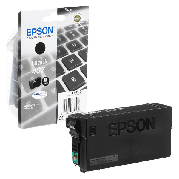 8715946689562 - AKTION EPSON 407   T07U1  schwarz Druckerpatronen 3er-Set  + GRATIS Aral Tankgutschein 10 €