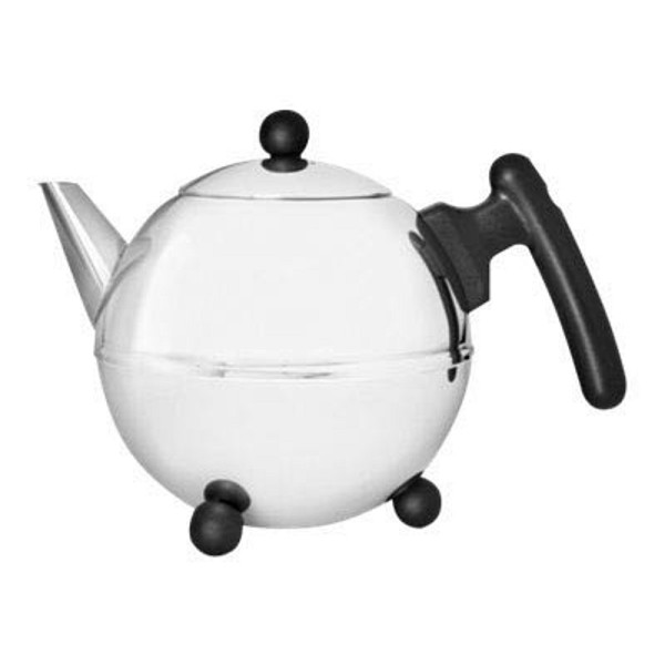 8711871010150 - Teekanne Bella Ronde 075l Edelstahl schwarz 1303Z - Bredemeijer 8711871010150 - Teekanne Bella Ronde 075l Edelstahl schwarz 1303Z - Bredemeijer