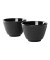 2 Teebecher Xilin schwarz
