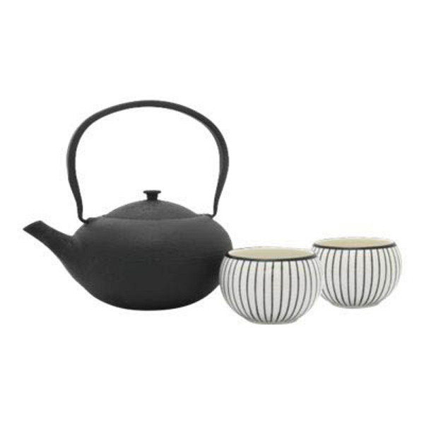 8711871359808 - Tee-Set Shanxi schwarz 4-tlg 8711871359808 bredemeijer