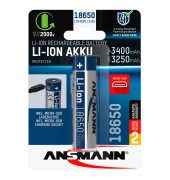 Akkus 18650 Micro-USB, 18650, 3,6 Volt