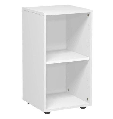 Bücherregal weiß 1 Fachboden