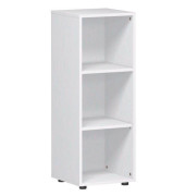 Bücherregal weiß 2 Fachböden