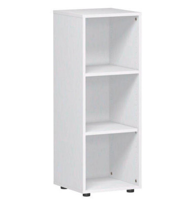 Bücherregal weiß 2 Fachböden