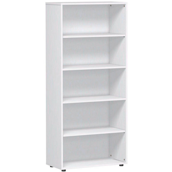4038933486093 - Bücherregal weiß 4 Fachböden 4038933486093 Geramöbel 4038933486093 - Bücherregal weiß 4 Fachböden 4038933486093 Geramöbel