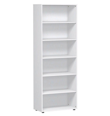 Bücherregal weiß 5 Fachböden Bücherregal weiß 5 Fachböden