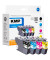 4 B58V schwarz, cyan, magenta, gelb Tintenpatronen ersetzen brother LC-3217VALDR