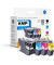 Druckerpatrone B58VX 1537,4005 (kompatibel zu Brother LC-3219VALDR), schwarz/cyan/magenta/yellow, ca. 3000 / 3x 1500 Seiten