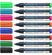 Boardmarker Maxx 290, 129098, Packung, orange,rot,pink,blau,hellblau,gr&uuml;n,hellgr&uuml;n,schwarz, 2-3mm Rundspitze